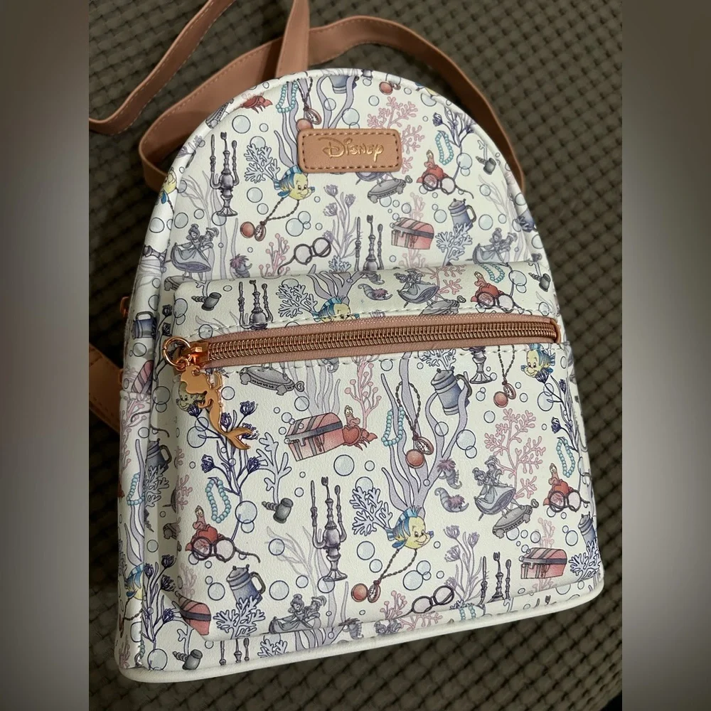 Loungefly Disney The Little Mermaid Ariel Grotto mini backpack-PRICE FIRM - Picture 9 of 9